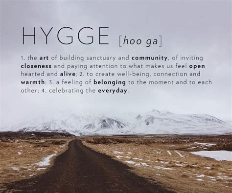 An attempt to define Danish ‘Hygge’